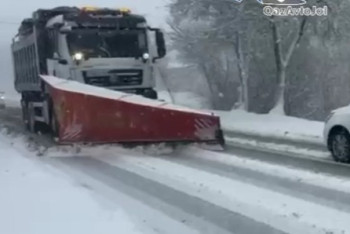 Фотография к новости: Қар аралас жаңбыр мен көктайғақ: Жүргізушілерге ескерту жасалды