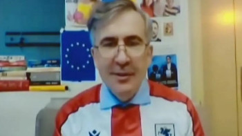 Фотография к новости: Мемлекеттік төңкеріс жасауға шақырған: Грузияда Саакашвилиге қарсы қылмыстық іс қозғалды