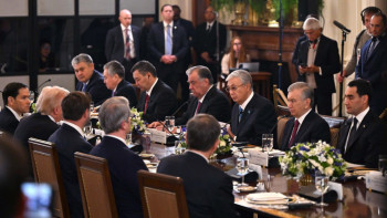 Фотография к новости: Мемлекет басшысы "Орталық Азия – АҚШ" саммитіне қатысты