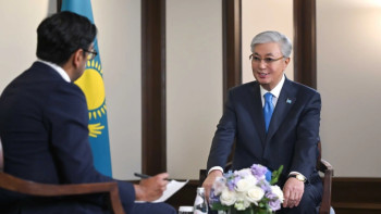 Фотография к новости: Мемлекет басшысы АҚШ-тың танымал басылымдарына сұхбат берді