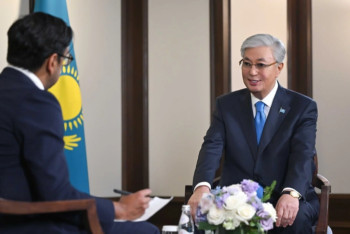 Фотография к новости: Мемлекет басшысы АҚШ-тың танымал басылымдарына сұхбат берді