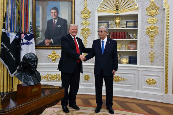 Фотография к новости: Тоқаевтың АҚШ-қа сапары: әлемдік БАҚ Вашингтондағы кездесуді кеңінен талқылап жатыр