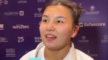 Фотография к новости: "Елімнің намысын қорғауға тырыстым": дзюдошы Аруна Жангелдина шешуші жекпе-жегі жайында айтты