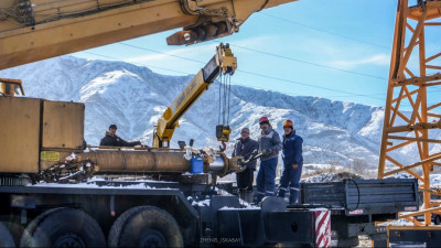 Жетісуда жылыту мекемесінде жаңа бу-газ қондырғысы орнатылды