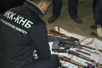 Автоматтардан гранатаға дейін: ҰҚК рейд жүргізді