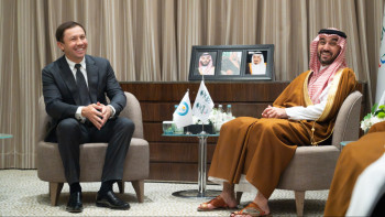 Фотография к новости: Головкин Сауд Арабиясы ханзадасымен спорт саласындағы серіктестік туралы келіссөз жүргізді