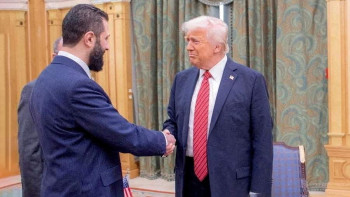 Фотография к новости: Трамп Ақ үйде Сирия президентімен келіссөз жүргізді