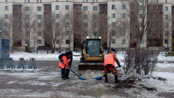 Фотография к новости: Астанада түнгі уақытта 1000-нан астам арнайы техника қар тазалау жұмысына шығады