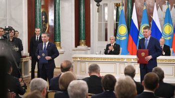 Фотография к новости: Қазақстан мен Ресей стратегиялық серіктестікті жаңа деңгейге көтереді