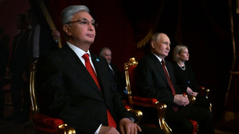 Фотография к новости: Қазақстан мен Ресей президенттері гала-концертті тамашалады