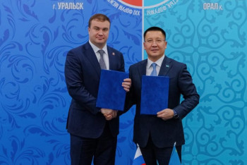 Фотография к новости: Павлодар мен Омбы 10 бағыт бойынша бірлесіп жұмыс істемек