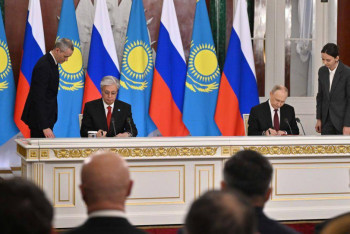 Фотография к новости: Қазақстанға амур жолбарыстарын әкелу жоспарына қол қойылды