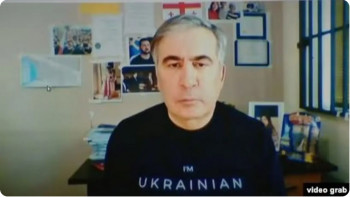 Фотография к новости: Саакашвили Зеленскийден оны Украинаға қайтаруды сұрады