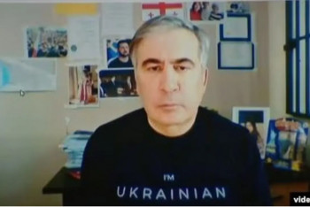 Фотография к новости: Саакашвили Зеленскийден оны Украинаға қайтаруды сұрады