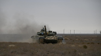 Фотография к новости: Әскери ант қарсаңында 600 жас сарбаз ең ауыр сынақтардан өтті