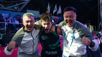 Фотография к новости: Ислам ынтымақтастық ойындары: Тұрар Дүйсехан алтын медаль жеңіп алды