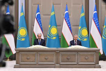 Фотография к новости: Президент: Орта Азияның тұрақтылығы мен қауіпсіздігін қамтамасыз етуге баса мән бердік