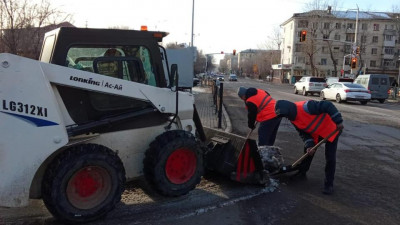 Елордада қар күреу жұмысына 2 800-ден астам жол жұмысшылары тартылды