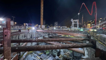 Фотография к новости: Ыстанбұлда метро құрылысы кезінде апат болды