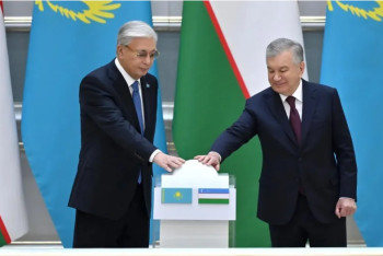 Фотография к новости: Мемлекет басшысы Өзбекстан Президентіне алғыс айтып, хат жолдады