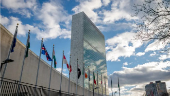 Фотография к новости: БҰҰ Қауіпсіздік Кеңесі Трамптың Газа жоспарын қолдап дауыс берді, Ресей мен Қытай дауыс беруден бас тартты.