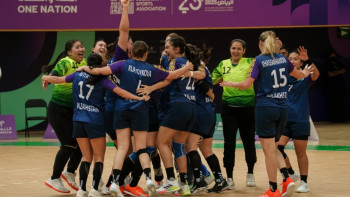 Фотография к новости: Қазақстандық гандболшылар Ислам ынтымақтастығы ойындарының финалында ойнайды