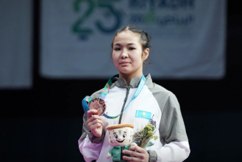 Фотография к новости: Ислам ойындарындағы қола медаль: Зейнеп Баянова Эр-Риядтағы жеңісі жайлы айтты