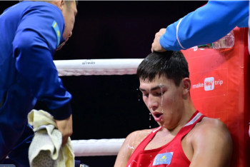 Фотография к новости: Бокстан Әлем кубогы: Нұрбек Мұрсал күміс жүлдегер атанды