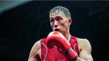 Фотография к новости: Бокстан Әлем кубогы кезеңі: Сұлтанбек Айбарұлы алтын медаль иеленді