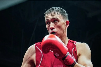 Фотография к новости: Бокстан Әлем кубогы кезеңі: Сұлтанбек Айбарұлы алтын медаль иеленді