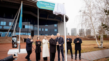 Фотография к новости: Астанада Месроп Маштоц атындағы көше ашылды