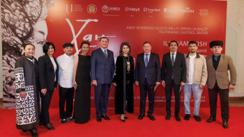 Фотография к новости: Аида Балаева мәдени жобаларды қолдаған серіктестерге алғыс айтты