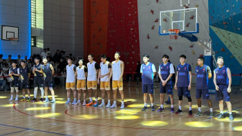 Фотография к новости: Астанада студенттер арасында стритбол турнирі өтті