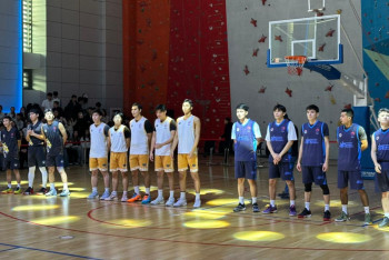 Фотография к новости: Астанада студенттер арасында стритбол турнирі өтті