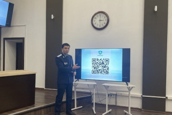 Фотография к новости: Қарағандыда құқық бұзушылықтың алдын алу туралы QR-код пайда болады