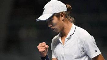 Фотография к новости: Әмір Омарханов ITF деңгейіндегі алғашқы кәсіби атағын жеңіп алды