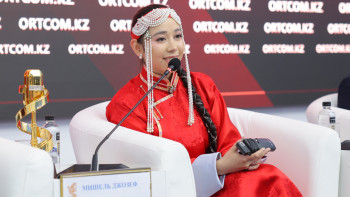 Фотография к новости: Қазақ тілінде ән жаздырамын - Silk Way Star байқауының жеңімпазы