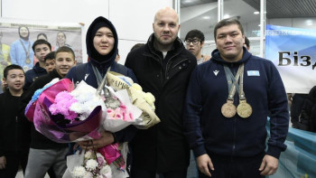 Фотография к новости: Жапонияда ел намысын қорғаған елордалық спортшылар елге оралды