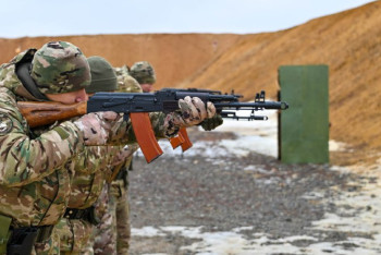 Фотография к новости: Құрлық әскері заманауи ұрыс жүргізу әдістерін меңгерді