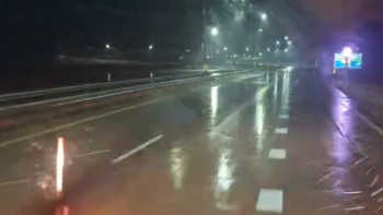 Фотография к новости: Қар аралас жаңбыр жол қозғалысын қиындатады