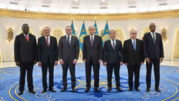 Фотография к новости: Тоқаев бірқатар мемлекеттің елшілерінен сенім грамоталарын қабылдады