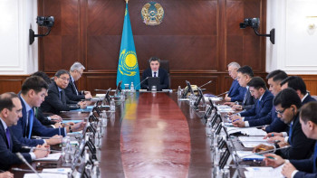 Фотография к новости: Үкіметте 2,7 трлн теңгені қамтитын жобалар талқыланды