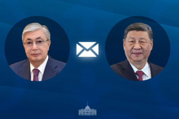 Фотография к новости: Тоқаев ҚХР Төрағасына көңіл айту жеделхатын жолдады