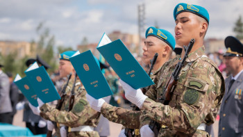 Фотография к новости: Елдегі 41 әскери кафедрадағы дайындықтан 12 мың студент өтеді