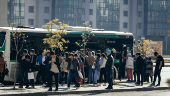 Фотография к новости: Алматыда жолаушы автобус жүргізушісіне шабуыл жасады