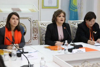 Фотография к новости: "16 күн зорлық-зомбылықсыз" акциясы аясында дөңгелек үстел өтті