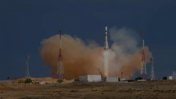 Фотография к новости: Ұлытау облысында "Союз МС-28" зымыранының бөлшегі құлады