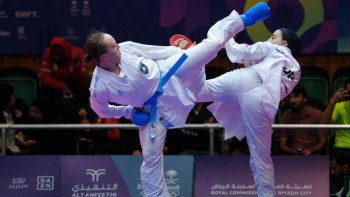 Фотография к новости: Каратэ: Қазақстандық спортшы Каирде алтынға таласады