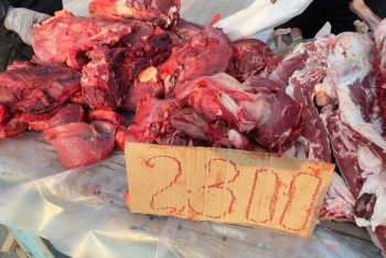 Фотография к новости: Жәрмеңкеде қызылордалықтар сиыр етін 2500 теңгеден сатып алды