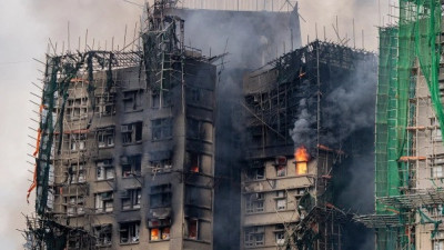 Гонконгтағы тұрғын үйдегі өрттен қаза тапқандар саны 140-тан асты